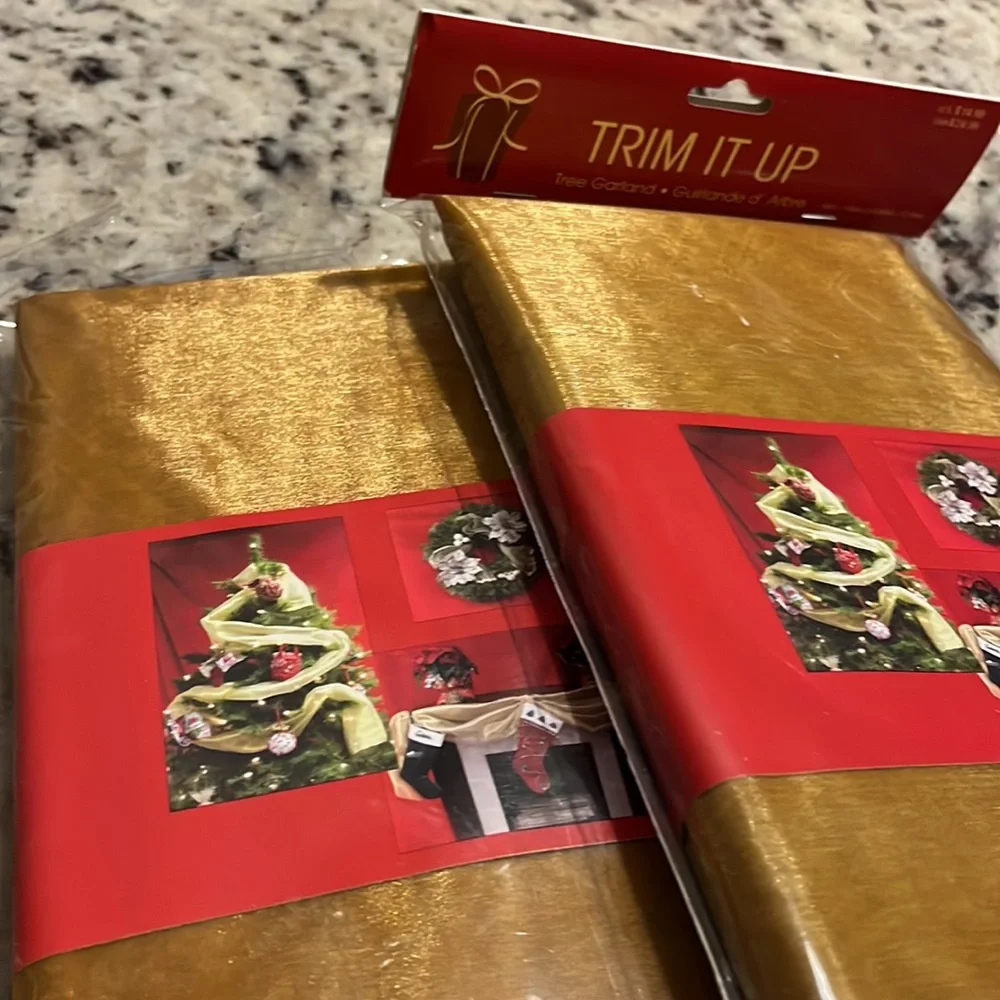 Bundle up to new trim it up tree garland